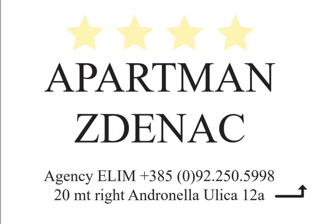 רוביני Apartment Zdenac מראה חיצוני תמונה